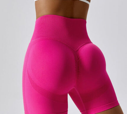 Seamless High Waisted Yoga Shorts