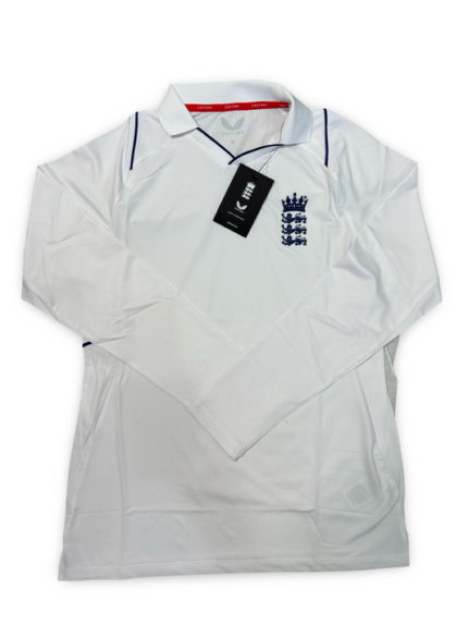 England Cricket x Castore Pro Long Sleeve Polo