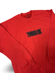 YungBlud Tour Sweatshirt - Red - Image 3